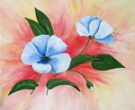 Blauer Mohn