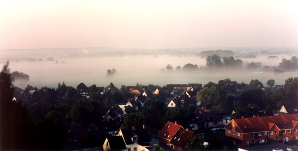 Pinneberg im Nebel